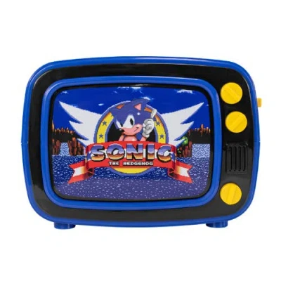 Uncanny Brands Sonic Tv 2-slice Toaster In Blue