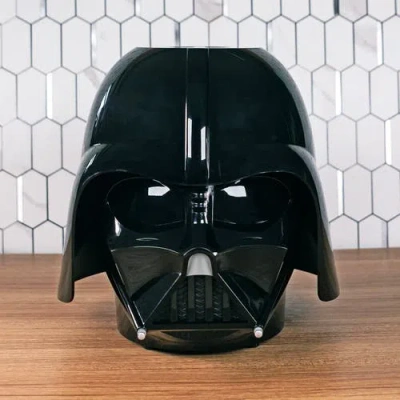 Uncanny Brands Star Wars Darth Vader Helmet Popcorn Maker In Black