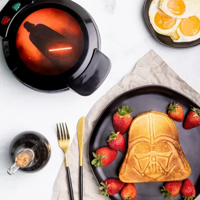 Uncanny Brands Star Wars Darth Vader Waffle Maker In Black