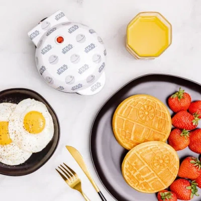 Uncanny Brands Star Wars Mini Death Star Waffle Maker In Black
