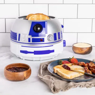 Uncanny Brands Star Wars R2d2 Deluxe 2-slice Toaster In Multi