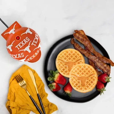 Uncanny Brands University Of Texas Longhorns Mini Waffle Maker In Multi