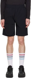 Uncertain Factor Black Night Tour Shorts In Black