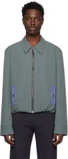 Uncertain Factor Blue Wakening Jacket In Blue