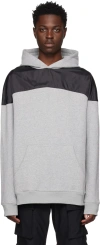 Uncertain Factor Gray Glax Hoodie In Grey