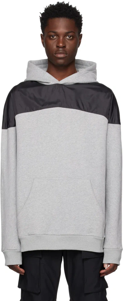 Uncertain Factor Gray Glax Hoodie In Grey