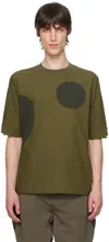 Uncertain Factor Khaki Terrain Explorer T-shirt In Forest Night
