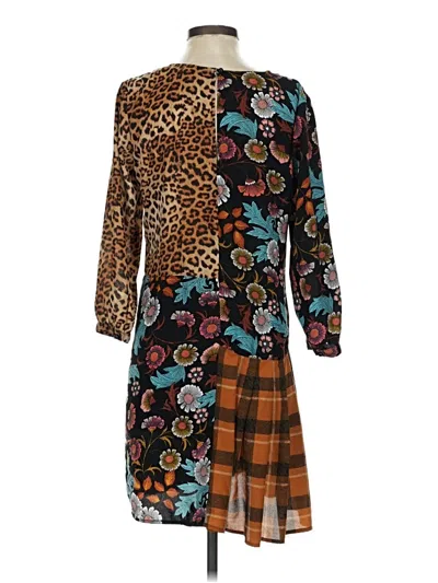 Pre-owned Uncle Frank Casual Dress In Brown
