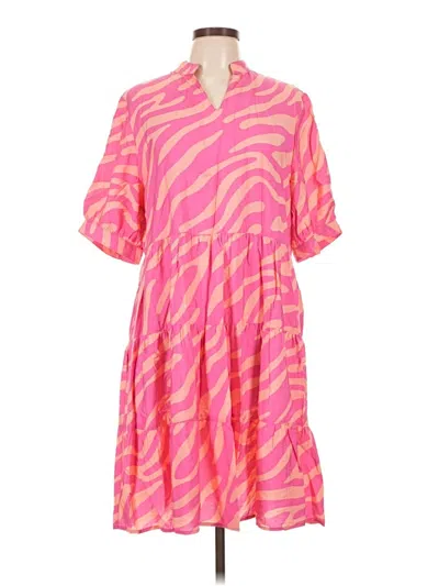 Pre-owned Uncle Frank Casual Dress In Pink