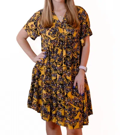 Uncle Frank Golden Bouquet Dress