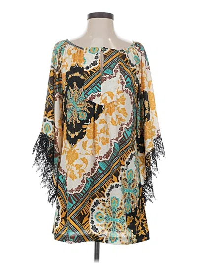 Pre-owned Uncle Frank Kimono In Yellow