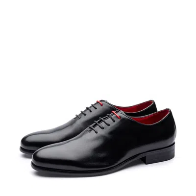 Uncle Paul Men's Eeri Black Calf Leather Smart Casual Shoe
