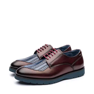 Uncle Paul Women's Helmi Bordoo Navy Leather Upper Shoe