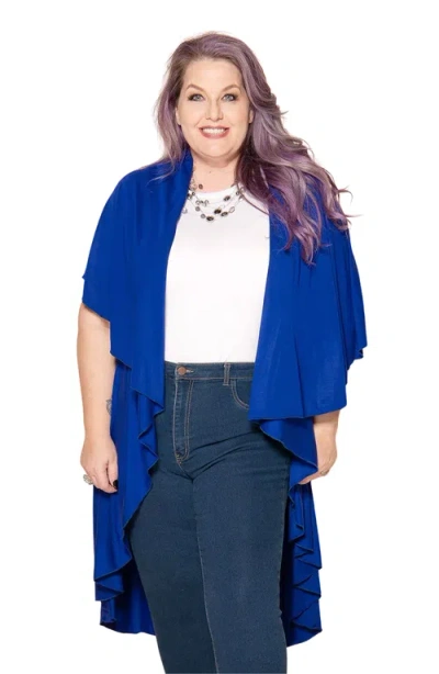 Uncommon Goods 10-in-1 Convertible Shawl In Blue