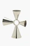 Uncommon Goods 4-way Cocktail Jigger In Silver