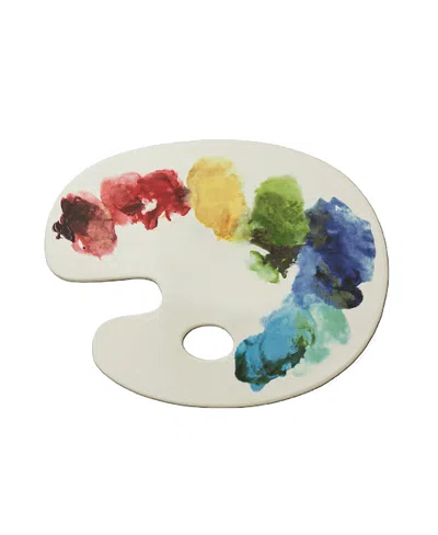 Uncommon Goods Artist Palette Serving Board In Multi