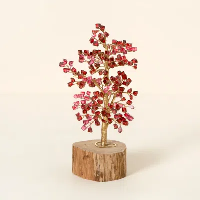 Uncommon Goods As We Grow Anniversary Milestone Tree In Red