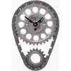Uncommon Goods Auto Timing Chain And Gears Wall Clock In Metallic Silver