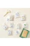 Uncommon Goods Bath Tea Gift Set By Oily Blends In White