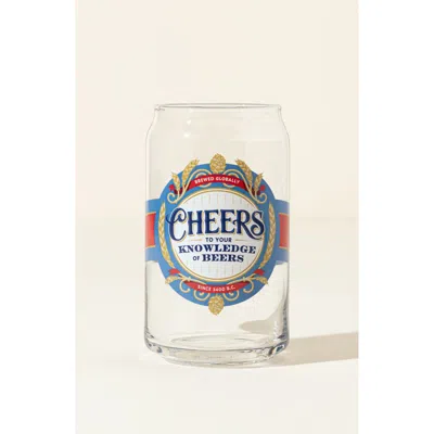 Uncommon Goods Beer Facts Every Day Interactive Qr Can Glass In Multi