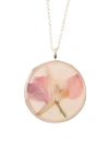 Uncommon Goods Birth Flower Necklace
