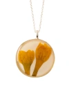 Uncommon Goods Birth Flower Necklace