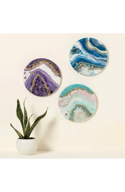 Uncommon Goods Birth Month Geode Art In Multi