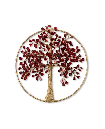 Uncommon Goods Birth Month Tree Of Well-being Art In Red
