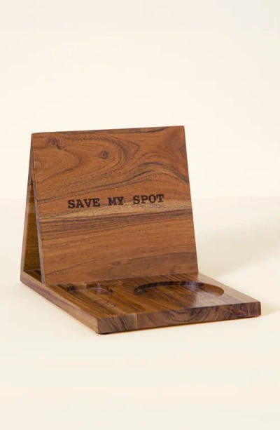 Uncommon Goods Book Nook Reading Valet In Brown