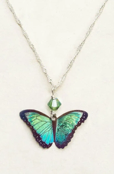 Uncommon Goods Butterfly Of Transformation Necklace In Multi