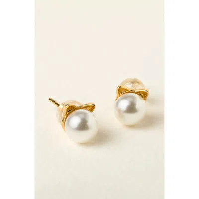 Uncommon Goods Cat Lady Earrings In Gold