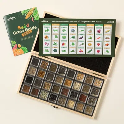 Uncommon Goods Companion Planting Made Easy Seed Bank Set In Multi