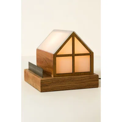 Uncommon Goods Cozy Cottage Book Stand & Lamp In Multi