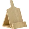 Uncommon Goods Cutting Board And Cookbook Stand