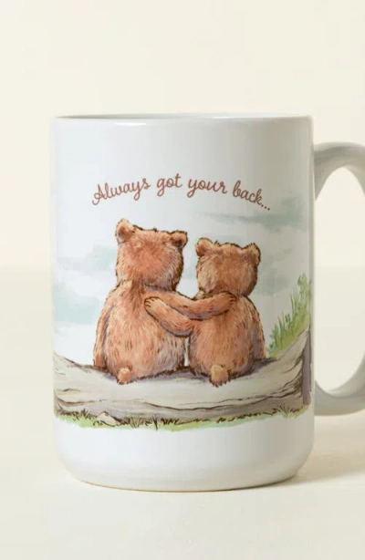 Uncommon Goods Daily Dose Of Friendship Qr Mug In Multi