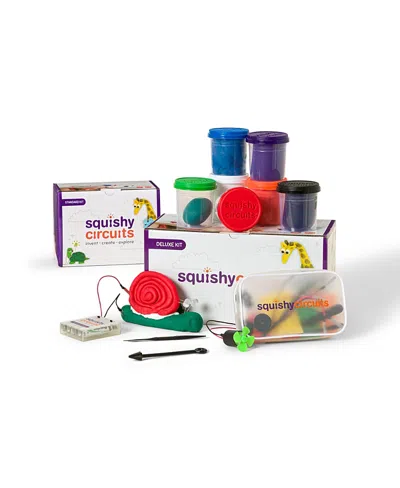 Uncommon Goods Electric Light & Sound Dough Kits: Deluxe Kit By Squishy Circuits - Ages 8+ In Multi