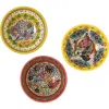 Uncommon Goods Garden Mezze Snack Bowls Set In Red/yellow/green