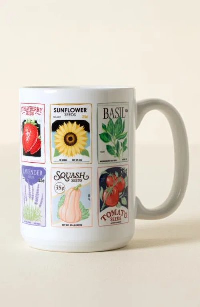 Uncommon Goods Gardener's Daily Interactive Qr Mug In Multi