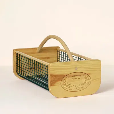 Uncommon Goods Gardener's Harvest Basket Non Personalized By Maine Garden Products In Brown