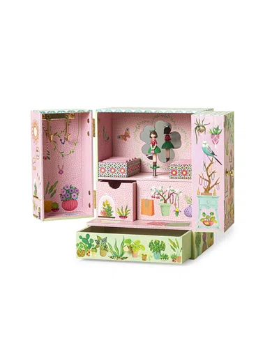 Uncommon Goods Gorgeous Greenhouse Musical Treasure Box By Djeco-us - Ages 6+ In Pink