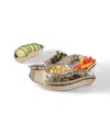 Uncommon Goods Hamsa Mezze Server By Kamsah In Multi