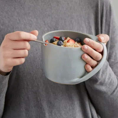 Uncommon Goods Handwarmer Bowl In Blue