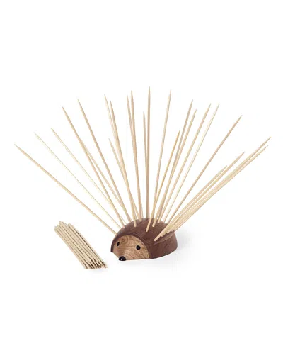 Uncommon Goods Hungry Hedgehog Food Server In Multi