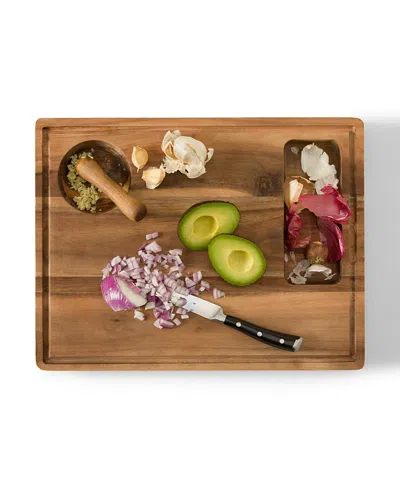 Uncommon Goods Kitchen Wiz Cut & Prep Board By Gardinnovations In Brown