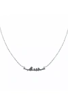 Uncommon Goods Mother Nestling Birds Necklace