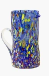 Uncommon Goods Murano Glass Pitcher In Multicolored Confetti