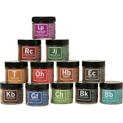 Uncommon Goods Periodic Table Of Flavor Rub Set