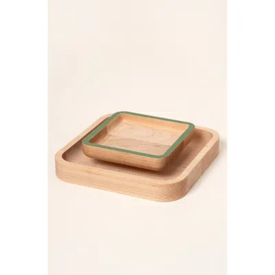 Uncommon Goods Pistachio Pedestal In Brown