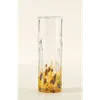 Uncommon Goods Recycled Glass Birth Month Flower Vase In Yellow