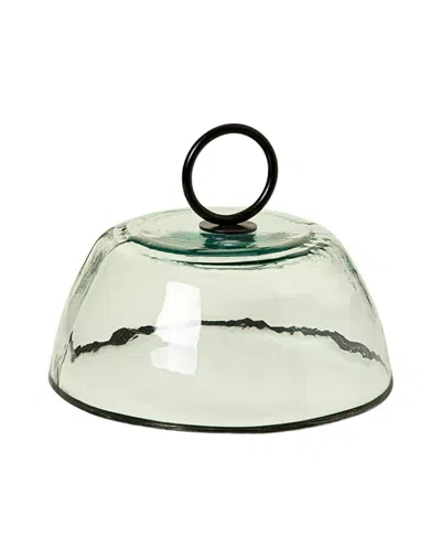 Uncommon Goods Recycled Glass Cloche In Brown